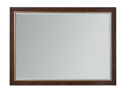Rendezvous - Barnett Rectangular Mirror - Dark Brown