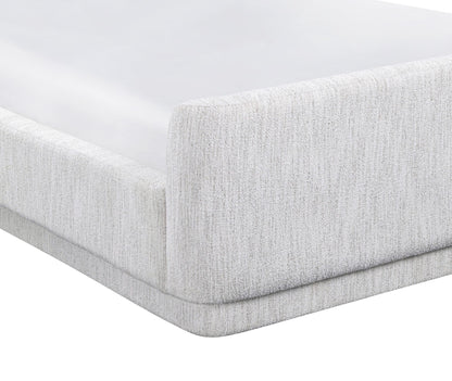 Breckenridge - King 6/6 Upholstered Footboard With Slats - Grace Bone