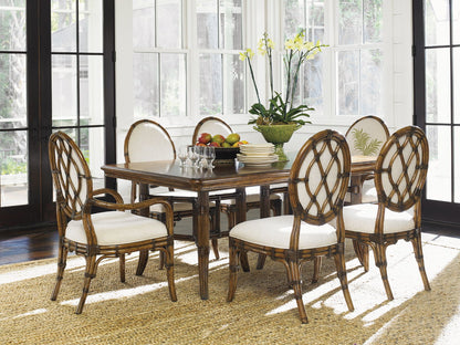 Bali Hai - Fisher Island Rectangular Dining Table - Dark Brown