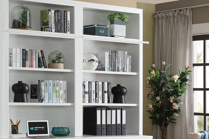 Catalina - Library Hutch - Cottage White