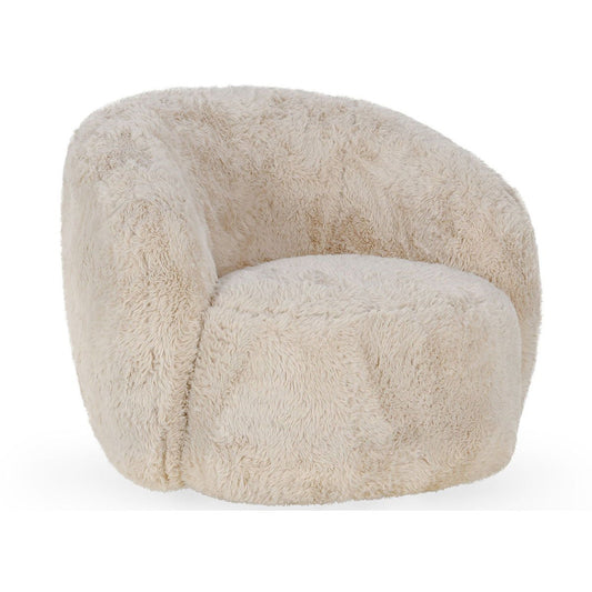 Adley - Plush Swivel Accent Chair