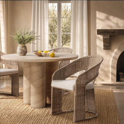 Bellini - Dining Chair - Natural / Beige