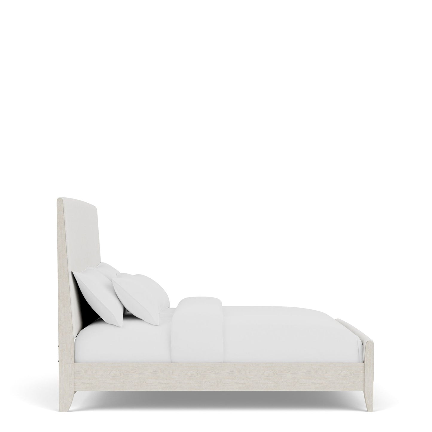 Carmella - Queen Upholstered Headboard - Pebble Oak