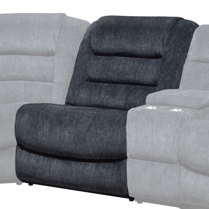 Bolton - Armless Recliner - Misty Storm