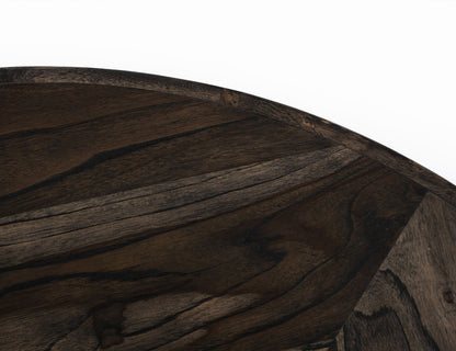 Balam - Round Table Top - Oil Black