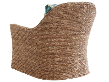 Palm Desert - Soren Swivel Chair - Blue