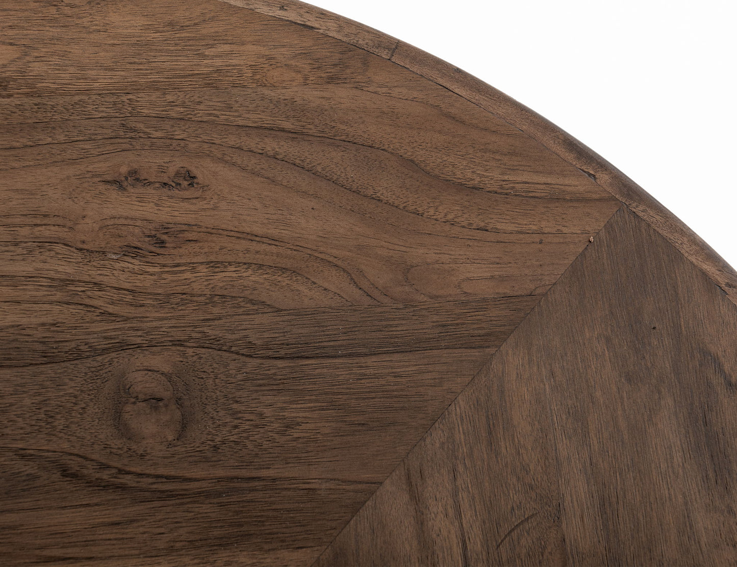 Balam - Round Table Top - Dark Brown