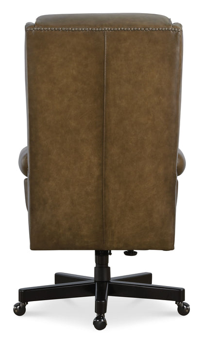 EC - Tucker Executive Swivel Tilt Chair - Brown