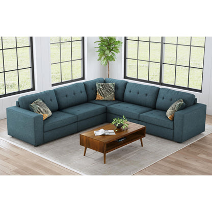 Options One - RHF Chair With 1 Pillow - Teal