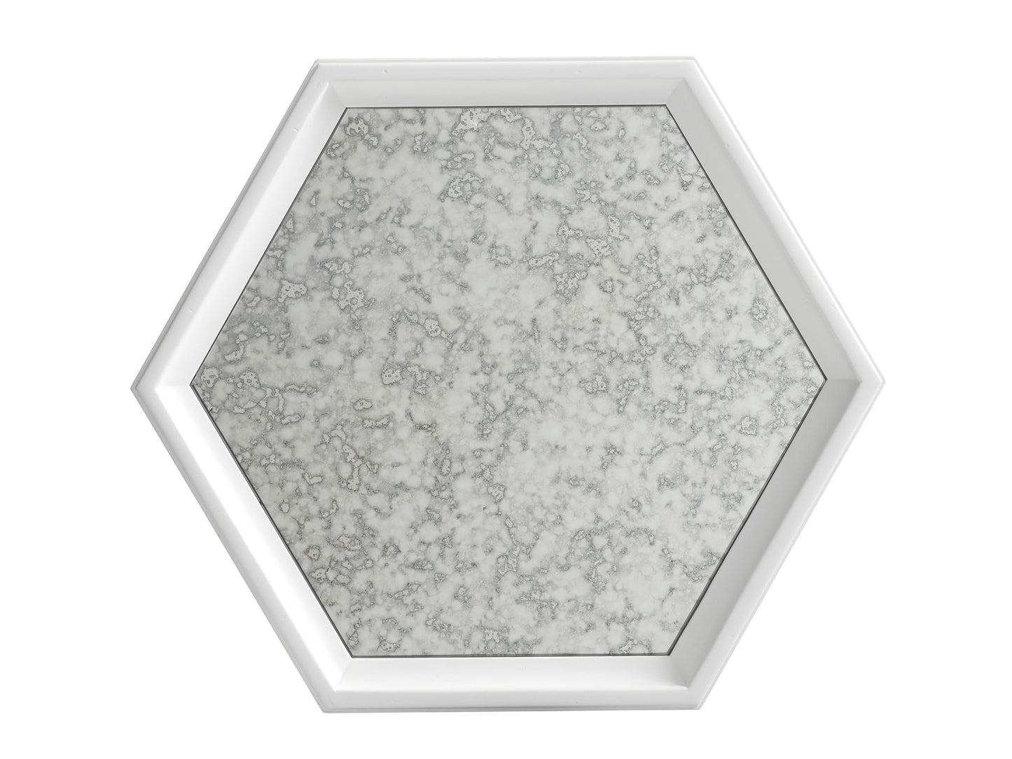 Villa Blanca - Bilbao Hexagonal End Table With Accents