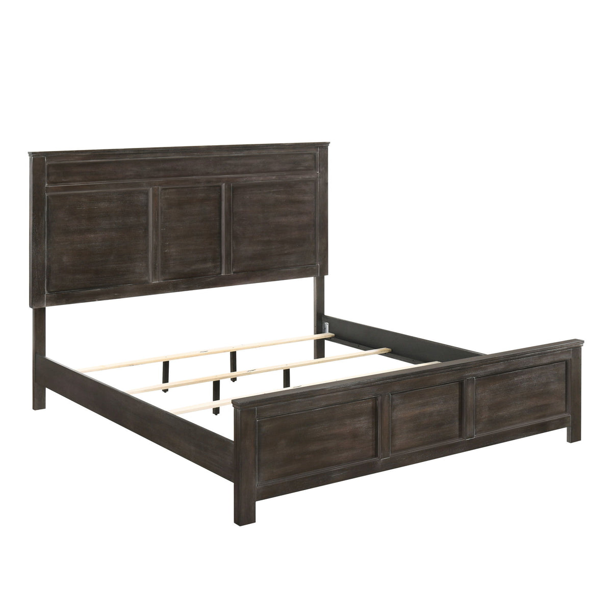 Andover - 6/6-6/0 King/California King Headboard, Footboard & Slats - Nutmeg