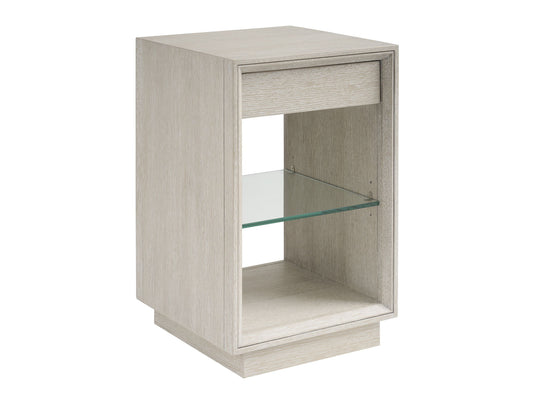 Copacabana - Rosario Open Night Table - White