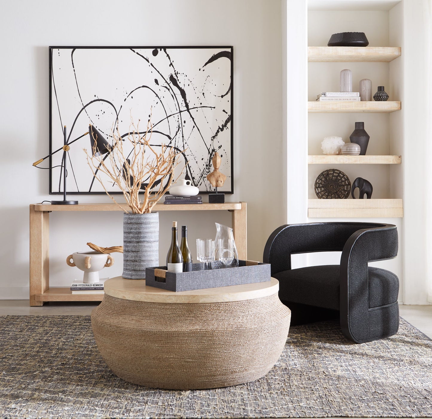 Retreat - Console Table - Beige