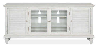 Newport - Entertainment Wall - Alabaster
