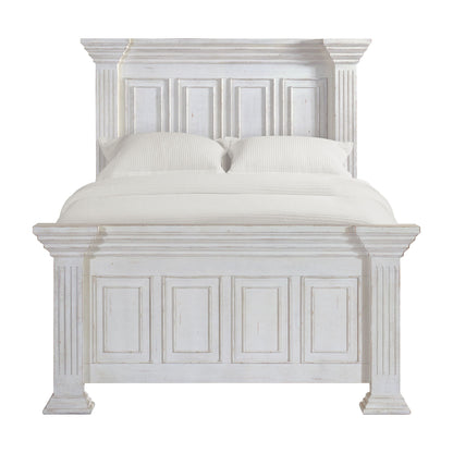 Heather - Queen / King Rails - Rustic White