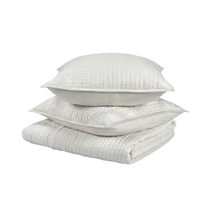 Bari - Velvet Quilt Set