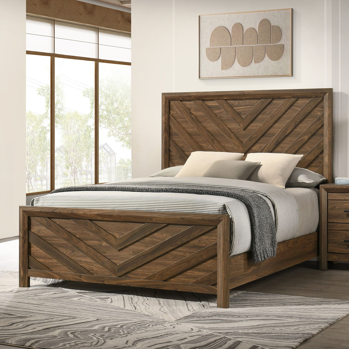 Biscayne - 6/6 5/0 Eastern King, Queen Side Rails - Sable