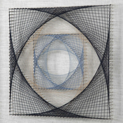 String Duet - Geometric Art (Set of 2) - Black