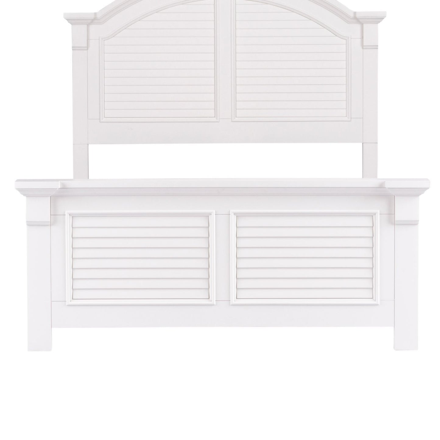 Summer House - Full Panel Footboard - Oyster White