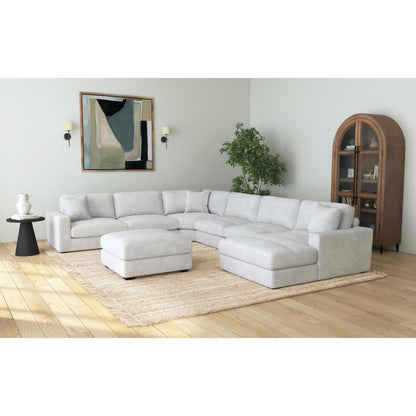 Arizona - Modular Armless Chair - Steno Stone