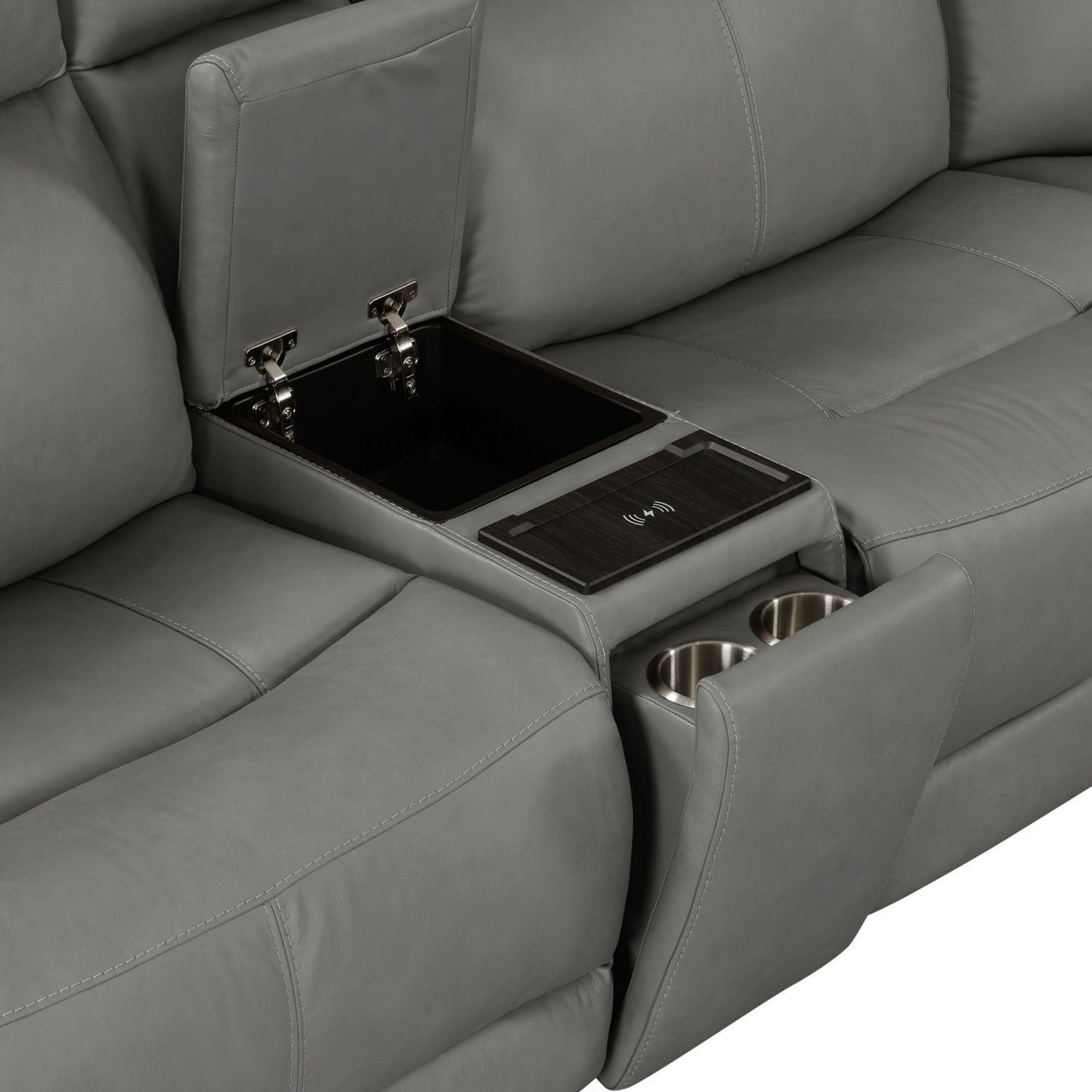Camden - Console - Aline Light Gray
