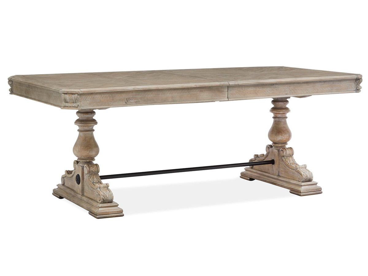 Marisol - Trestle Dining Table Base - Fawn