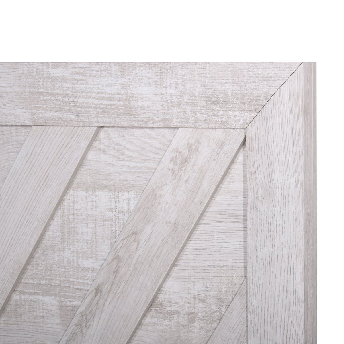 Biscayne - 3/3 Twin Headboard Footboard & Slats - Driftwood