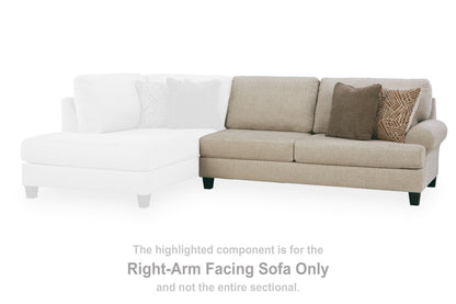 Steelwater Retreat - RAF Sofa - Latte