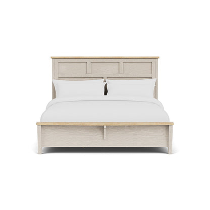 Glenndale - King Headboard - Aged White