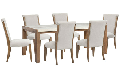 Plum Creek - 7 Piece Rectangular Dining Table Set