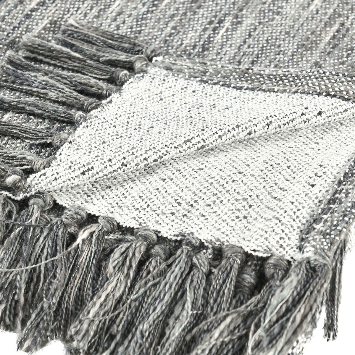 Throws - 50" x 70" TC Sharma Throw - Gray