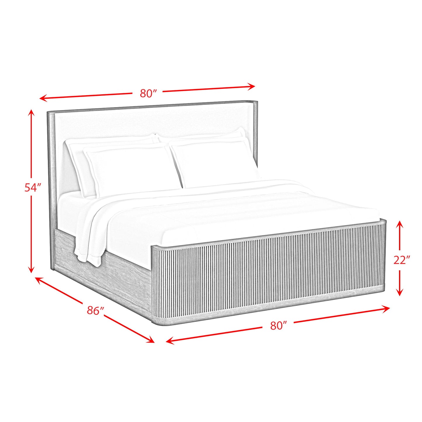 Sylvie - Bedroom Set With Upholstered Bed