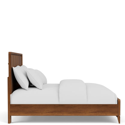 Elsie - Queen / King Poster Bed Rails - Dark Brown
