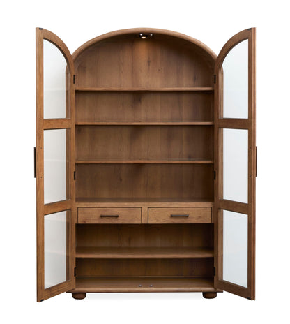 Woodward - Display Cabinet - Dark Clove