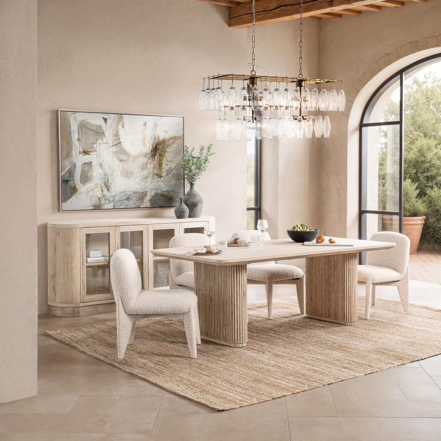 Danson - Upholstered Dining Chair - Fallow Ivory