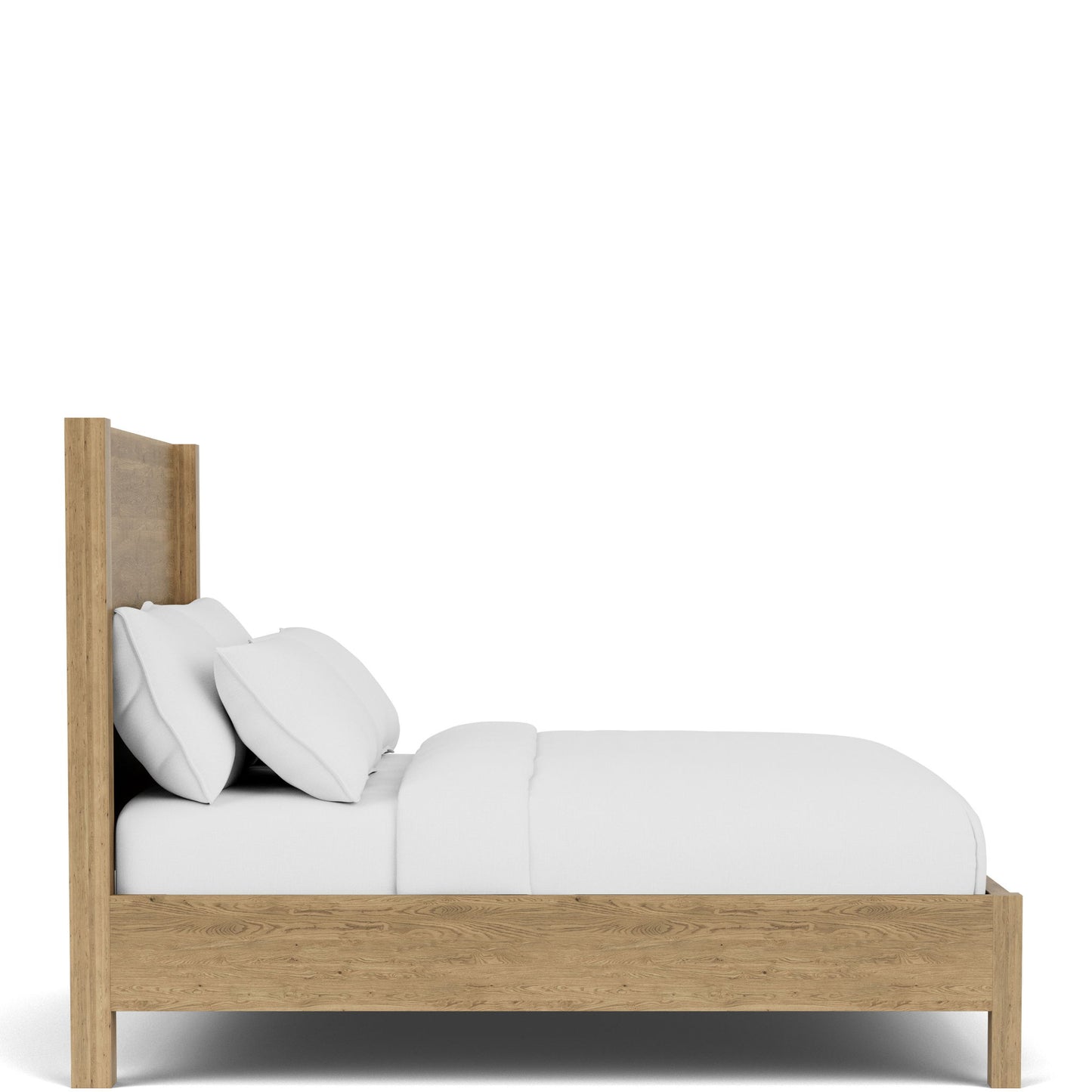 Davie - Queen / King Bed Rails - Light Brown