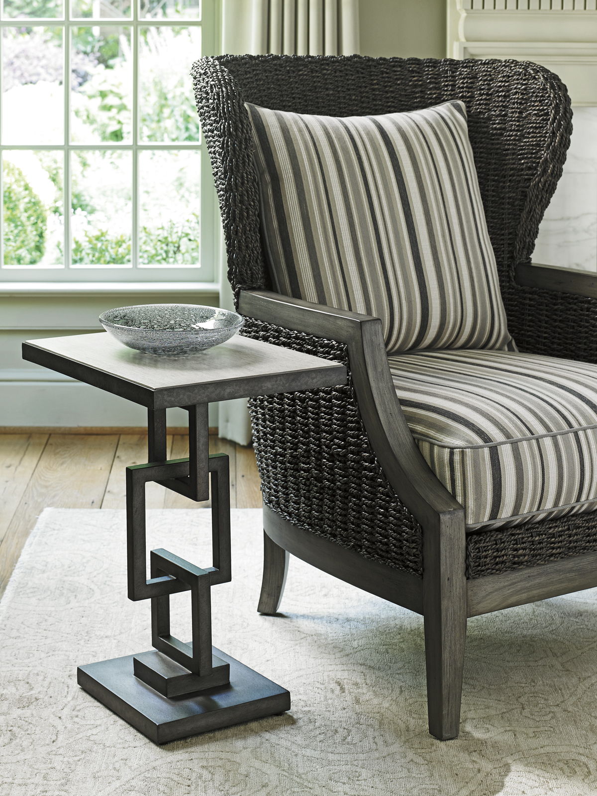 Oyster Bay - Seaford Chair - Dark Gray / Gray