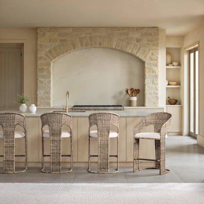 Bellini - Counter Stool - Natural / Beige