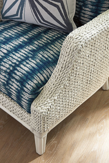 Ocean Breeze - Vero Wing Chair - Blue