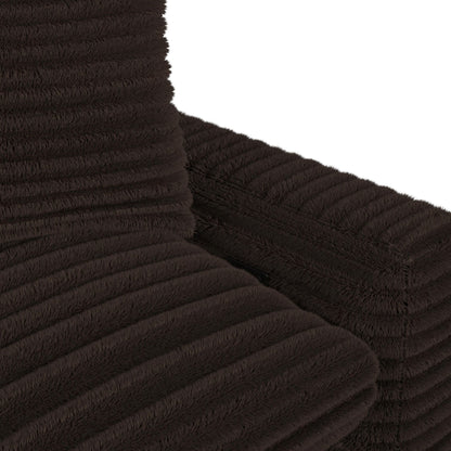 Corsicana - Sectional LHF Power Motion Recliner With 1 Pillow 22" - Masis Espresso