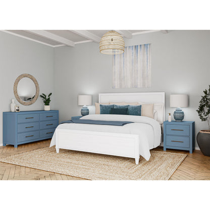 Rosalie - King Panel Footboard - White