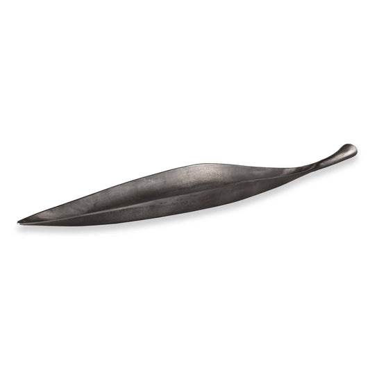 Leaflet - Outdoor Bowl - Dark Nickel