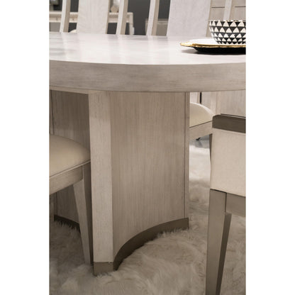 Hepburn - Oval Dining Table Base - White