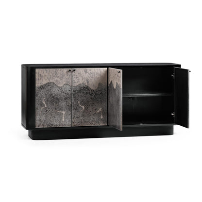 Sequoia - 4 Door Cabinet - Oxide Smoke
