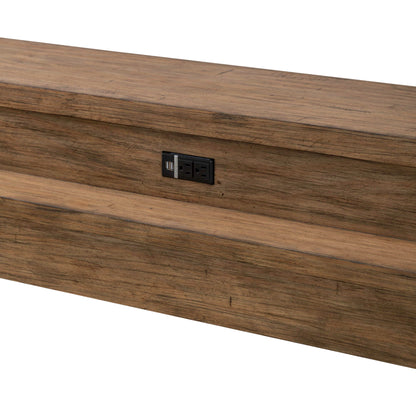 Pinebrook Ridge - Console Bar Table - Weathered Toffee