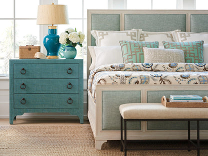 Newport - Balboa Island Raffia Hall Chest