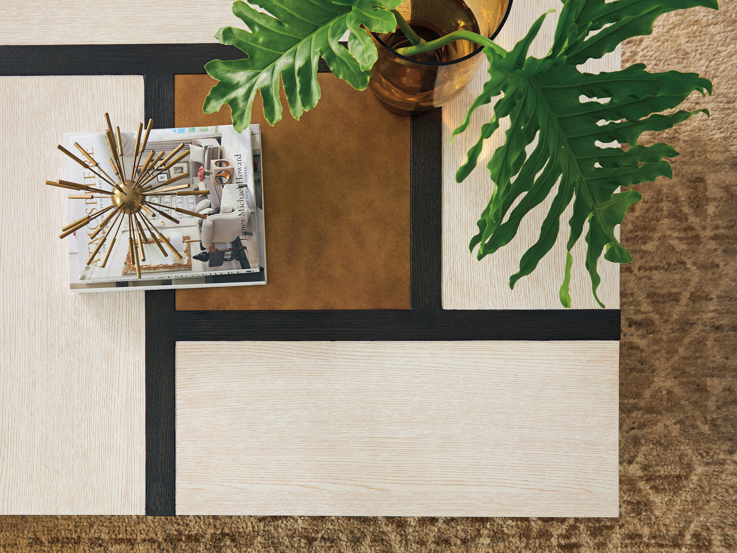 Carmel - Links Square Cocktail Table - Beige