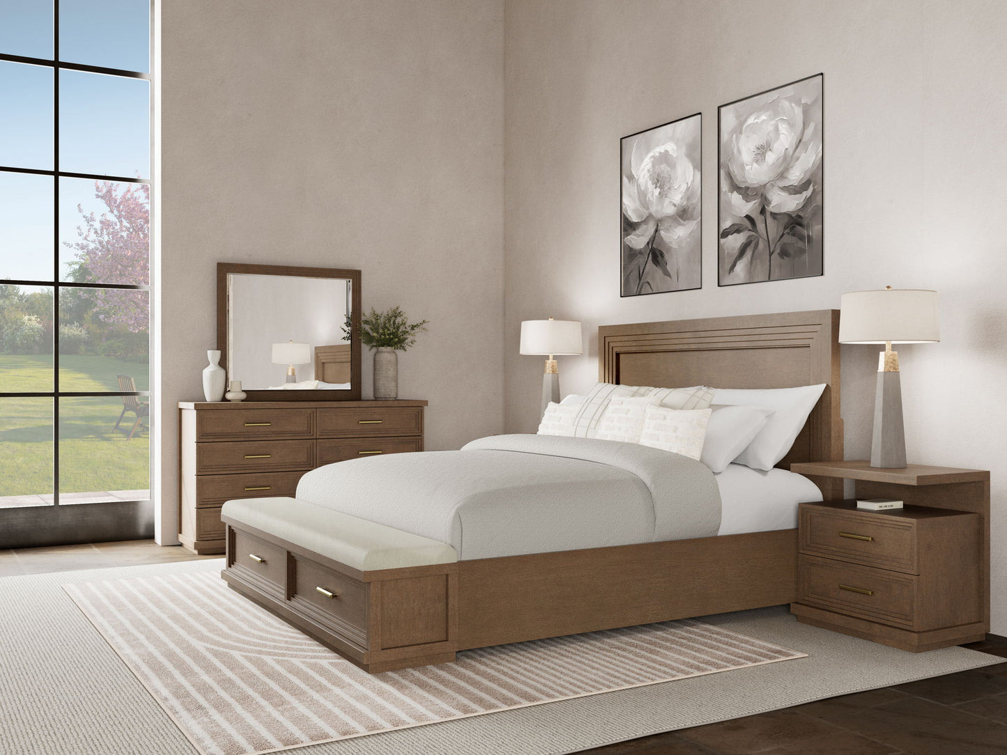 Cascade - Storage Bed With Light