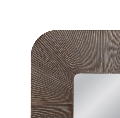Zamba - Wall Mirror - Pearl Silver