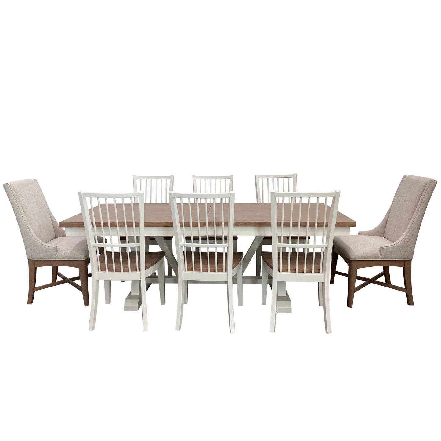 Americana Modern Dining - Host Dining Chair (Set of 2) - Cotton